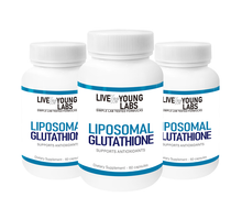 Load image into Gallery viewer, Liposomal Glutathione 500mg - Anti-Oxidizer 3 bottles (60 capsules)