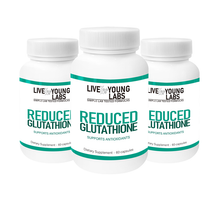 Load image into Gallery viewer, Reduced Glutathione 1000mg - Anti-Oxidizer 3 bottles (60 capsules)