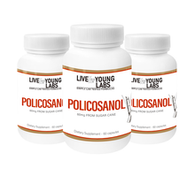 Load image into Gallery viewer, Policosanol 60mg - Cholesterol Level Control, 3 bottles (60 capsules)