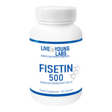 Load image into Gallery viewer, Fisetin 500mg - Senescent Cell Reduction (60 capsules)