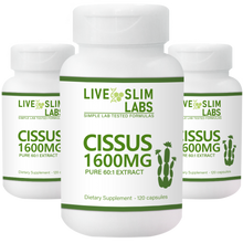Load image into Gallery viewer, Cissus 1600mg Pure 60:1 Extract 3 bottles (120 capsules)